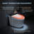Elongated Tankless Smart Toilet with Built-In Bidet, Black LED Display and Foot Sensor Flush