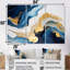 «Distant River Liquide Art», ensemble de reproductions d'art mural plage et océan-2102105163-2102105161