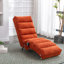 Chaise longue en lin, chaise longue moderne pour bureau ou salon-807623933