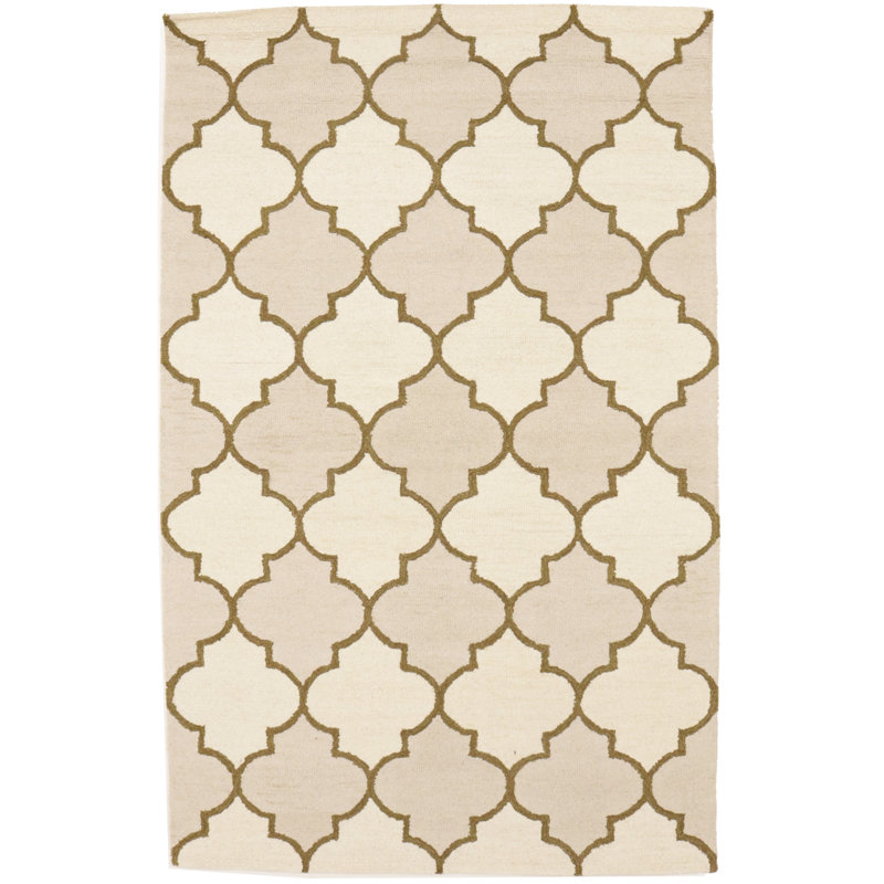 Rectangle Seanda Multicolored Trellis 5' X 8' Hand-Tufted Modern Rug