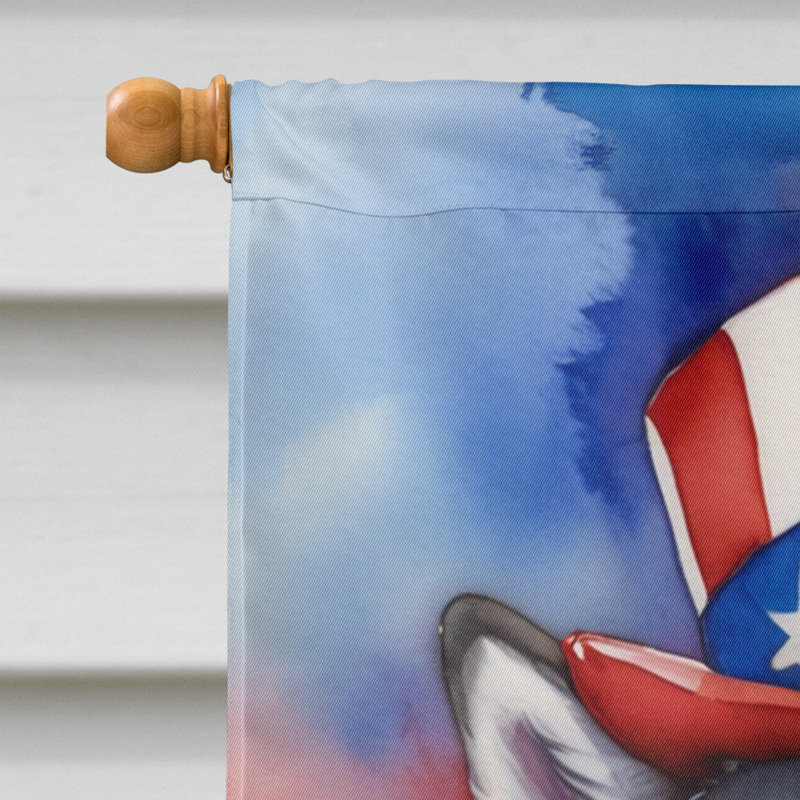 Drapeau patriotique de la maison américaine, Malamute d’Alaska