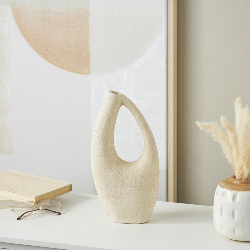 Ninette 13.7'' Paper Mache Table Vase