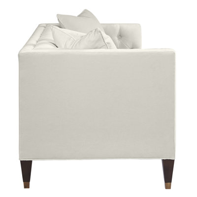 Wright 96" Tuxedo Arm Sofa with Reversible Cushions