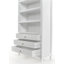 Bibliothèque de rangement Folcroft H 74,8 po x l 39,37 po