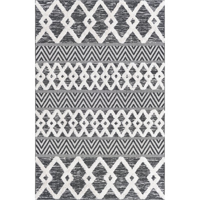 Jordalier Cotton Geometric Indoor Rug