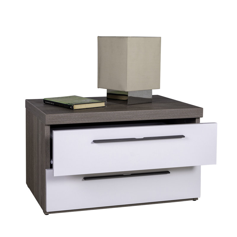 Sognando 60cm W Manufactured Wood Bedside Table