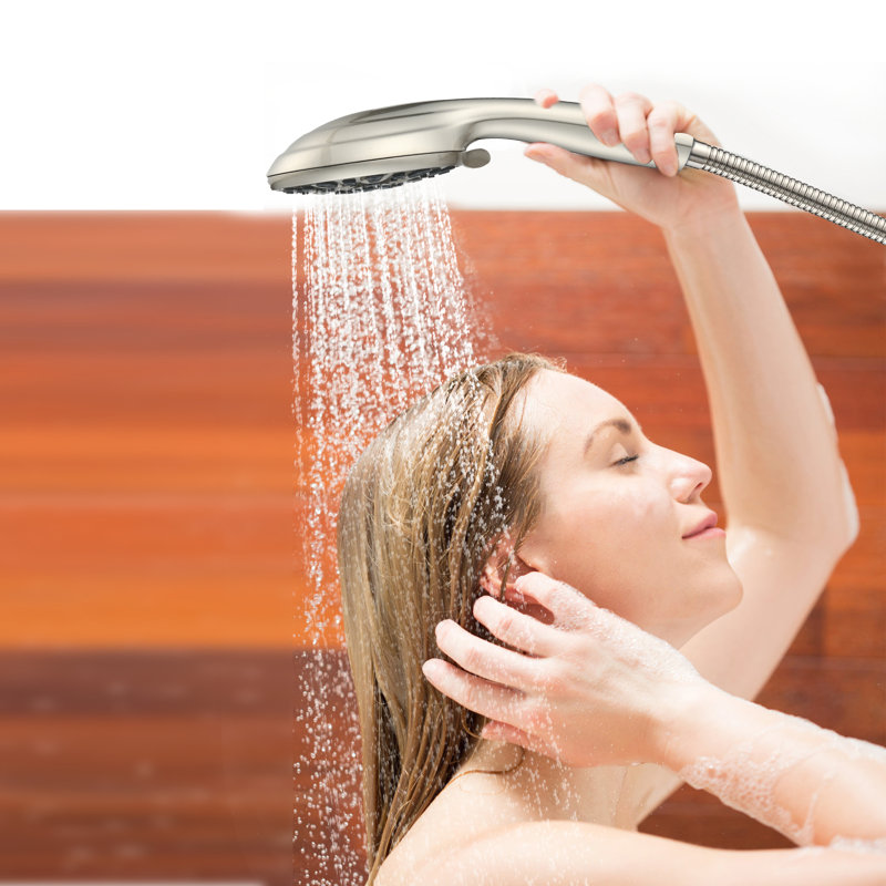 Full/Standard Handheld Shower Head 1.8 GPM GPM, Brushed Nickel