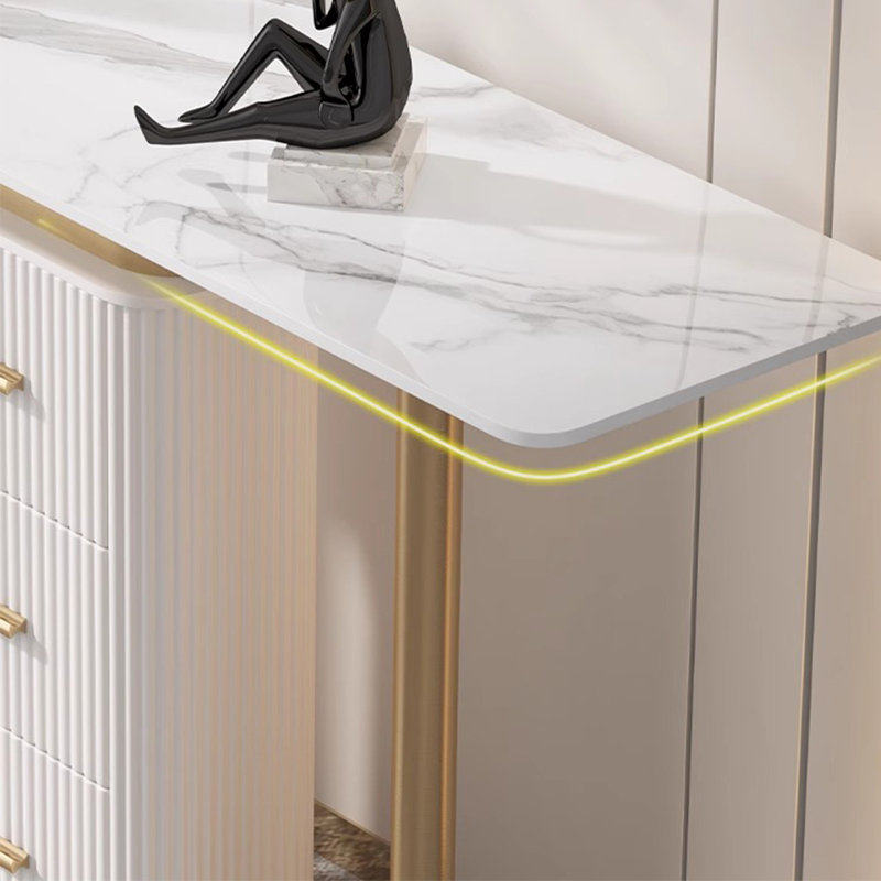 Console Modern Minimalist Luxury Art, H 33,46 po x l 55,12 po x P 15,75 po