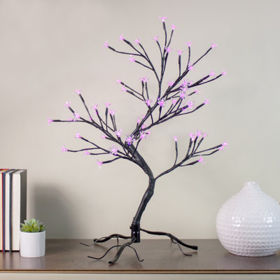 Arbre artificiel japonais 25 "pré-éclairé Sakura Blossom