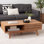 Table basse avec rangement Jernej