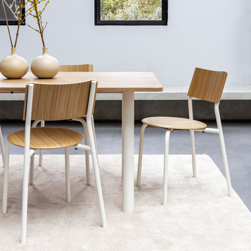 SSD Dining Side Chair, Cream White