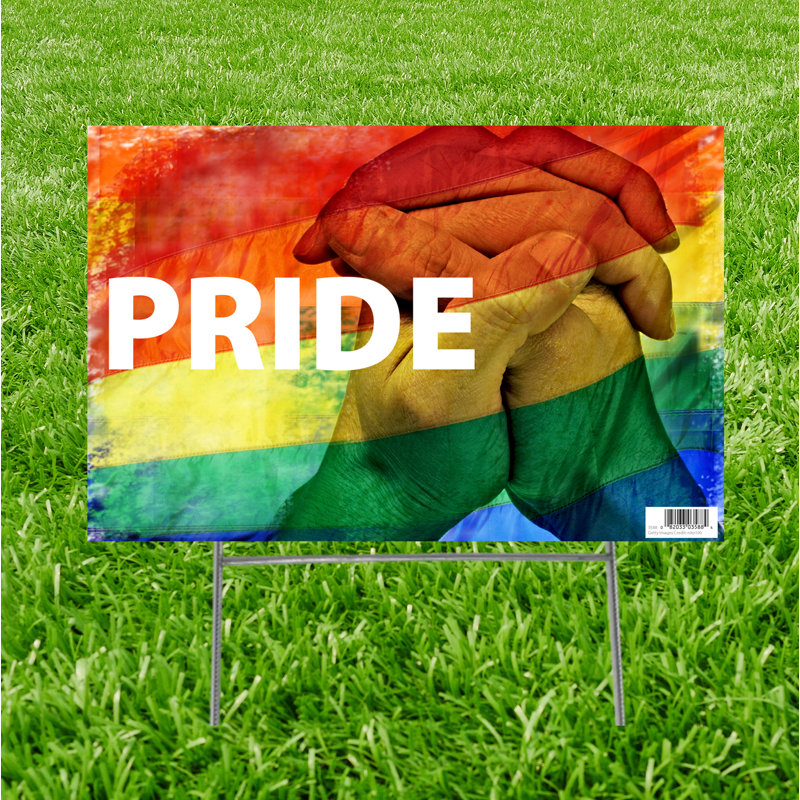 Piquet de jardin LGBT Pride Yard
