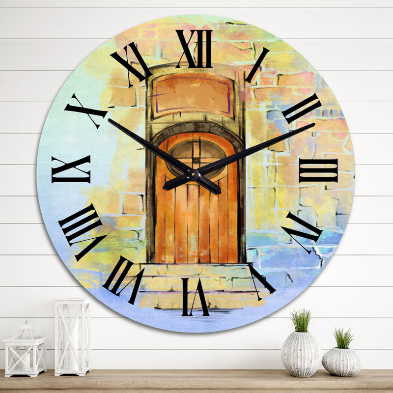 Horloge murale très grande, Moyen