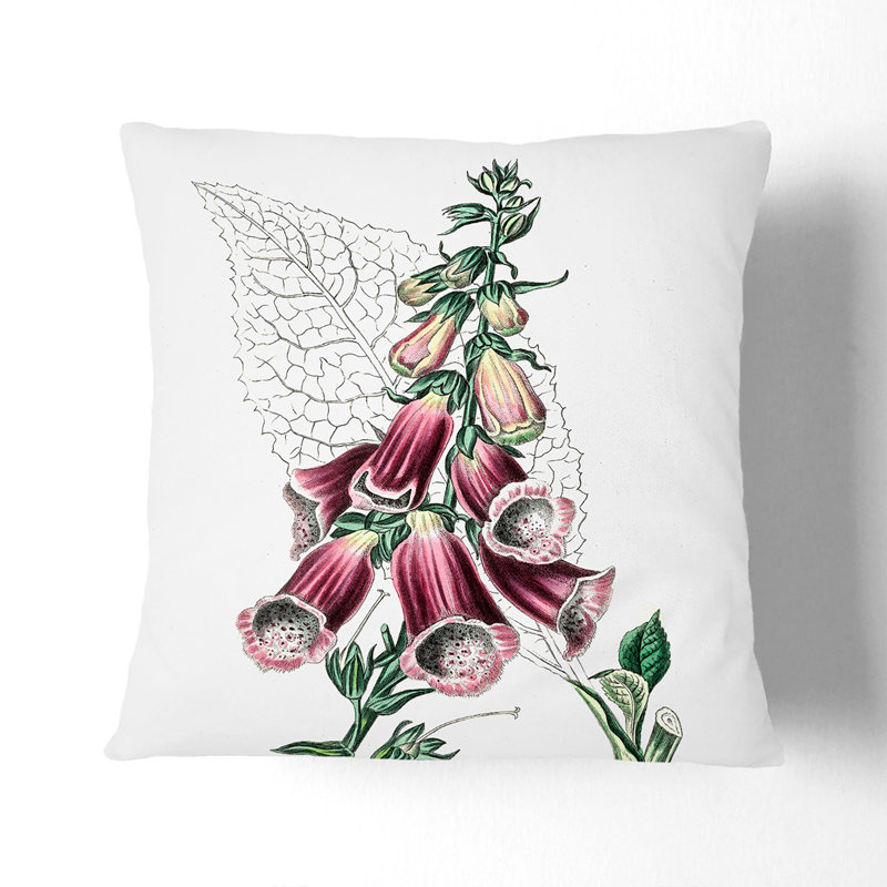 Square Throw Cushion, 40cm H x 40cm W x 15cm D, White