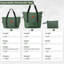 Ensemble de 6 valises à coque rigide extensible avec verrou TSA et roues pivotantes doubles-129761690