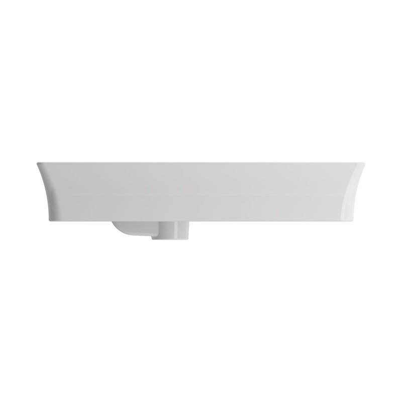 Sottile 23.5'' L Bathroom Sink, White
