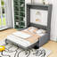 Lit escamotable double avec canapé Artemiy-756998401