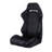2PC Universal Racing Seats Stitch PVC Leather Reclinable Carbon Look Leather With Adjustor Slider(Not Including Seat Bracket ) 1 Box Of 2 Pieces 8010 New