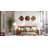 3 Piece Round Cedar Wood Wall Accents