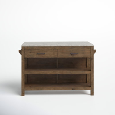 Whitaker Wood Kitchen Island