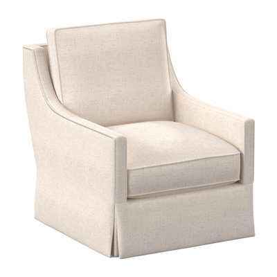 Sonoma Sunbrella® Boucle Swivel Slipcovered Armchair