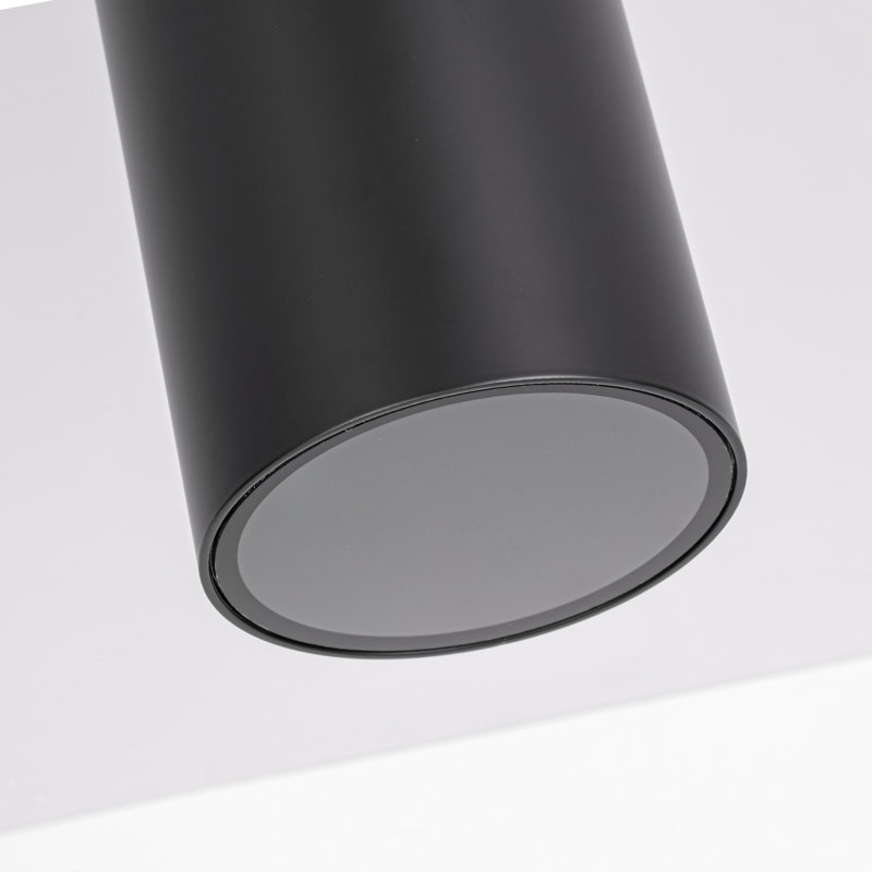 Plafonnier encastré en verre 1 lumière