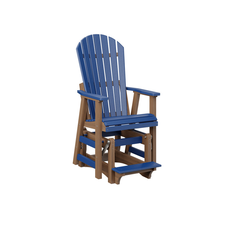 Contre-planeur simple berlinois berlinois berlinois, Pacific Blue Top/Antique Mahogany Base
