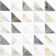 Gamma Natural Stone Triangle Wall and Floor Mosaic Tile (Set of 10)