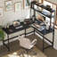 Bureau en U avec rehausse Uchida-86924518