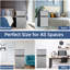 Réfrigérateur compact avec congélateur, réfrigérateur compact à 2 portes avec température réglable et faible bruit pour appartement, dortoir, bureau, argent-130621263