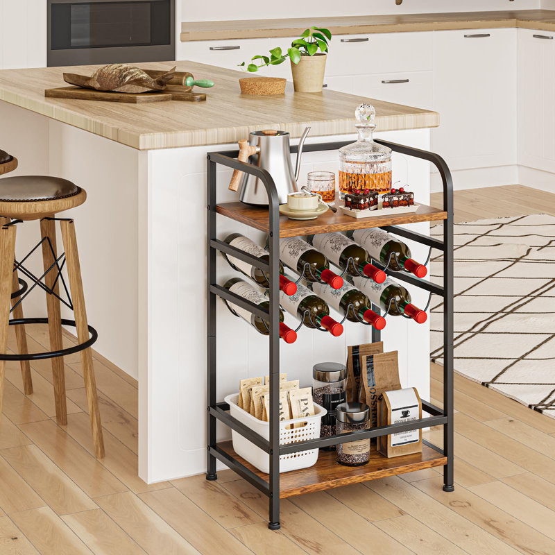 8 Bottle Standard Wine Bottle Rack