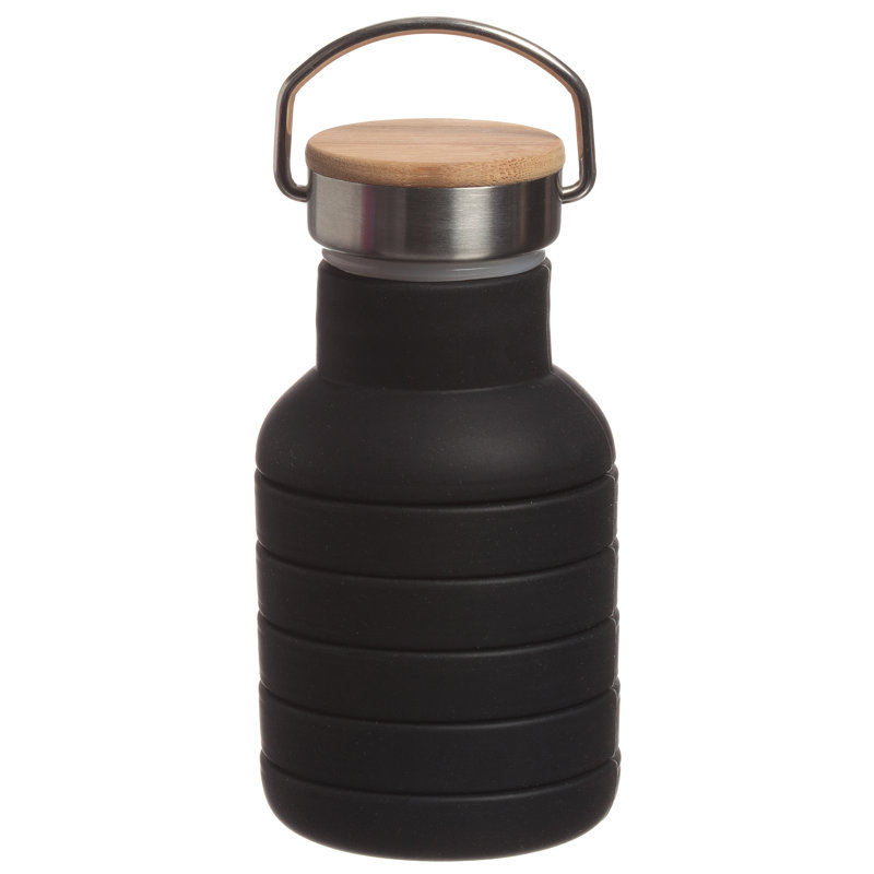 Happy Larry Kaity 550ml Water Bottle, Black