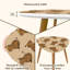 Ensemble de 2 tables gigognes triangulaires mignonnes Capybara