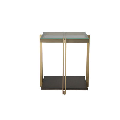 Apex End Table - Gold