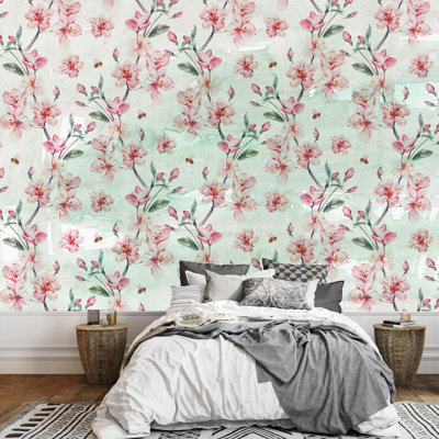 Panneau floral