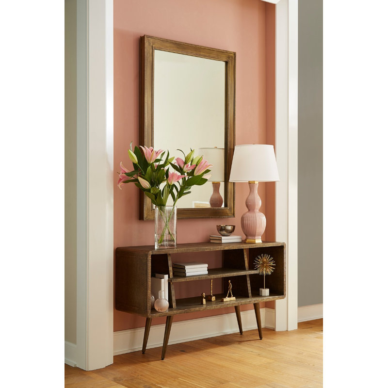Delft Lamp with Shade, Peony Pink