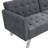 Dark Gray With And Multi-functional Design Folding For Small Spaces Living-1736539893
