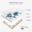 Carte du monde personnalisée «Nous voyageons»-2132865379-2134854128