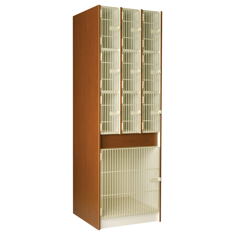 Music 10 Compartment Manufactured Wood Classroom Cabinet
