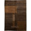 Himalayan Wool Geometric Area Rug in Brown