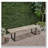 Solid Wood Outdoor Bench-944419043