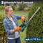 Taille-haie de 22 pouces sans fil - 20V 2 * 2.0Ah avec piles et chargeur, taille-haies électrique à main / coupe-herbe, taille-haie léger et compact pour jardin, pelouse