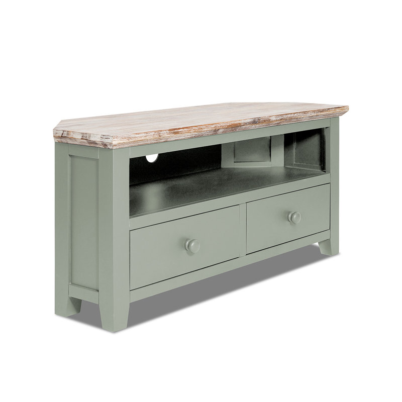Doria TV Stand for TVs up to 48", Sage Green