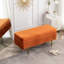 Banc de rangement rembourré en velours Miajah-251652347