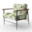 Chaise rembourrée Floral-1386614031