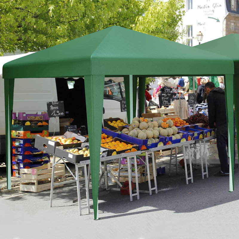 3m X 3m Pop-up Gazebo, Green