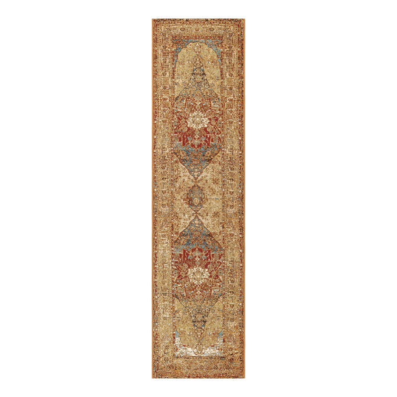 Tapis d'extérieur traditionnel, Tapis de couloir 2 pi x 8 pi