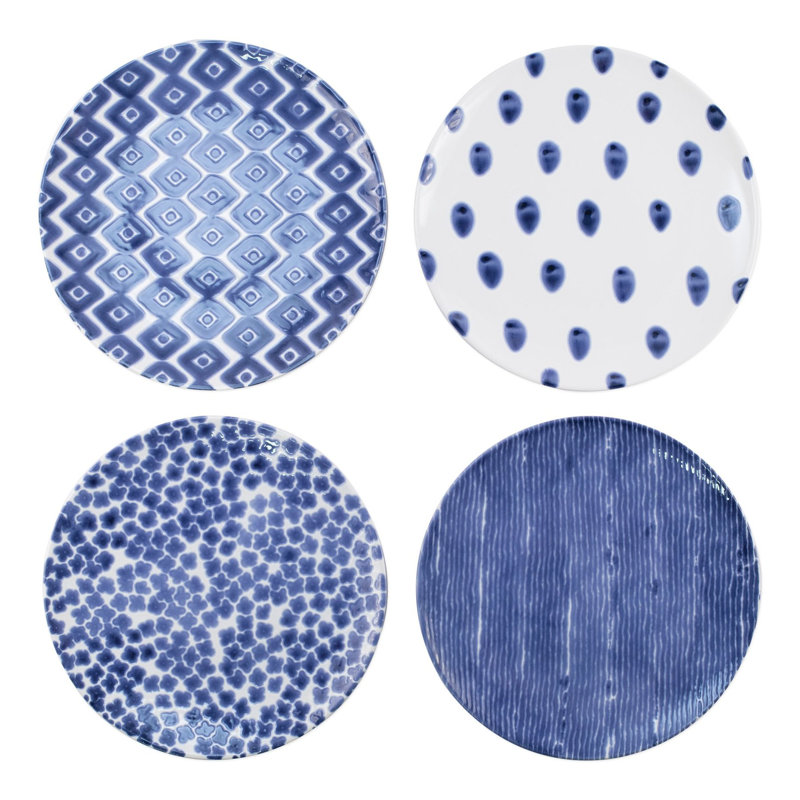 Santorini Piece Ceramic Dinnerware Set - Service for 4