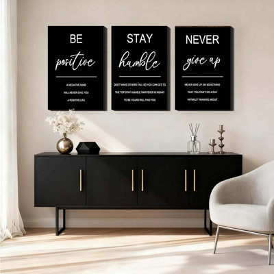 3 Piece Wrapped Canvas Wall Art