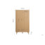 Suire 2 Door Manufactured Wood Wardrobe